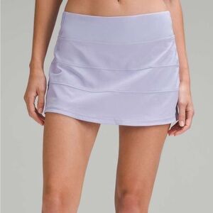 Lavender Women's Athletic Golf Skirt